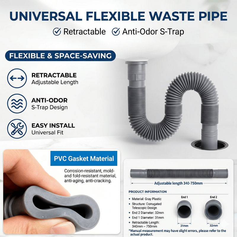 Universal Flexible Expandable  - Flexible Hose Braided 评论和价格