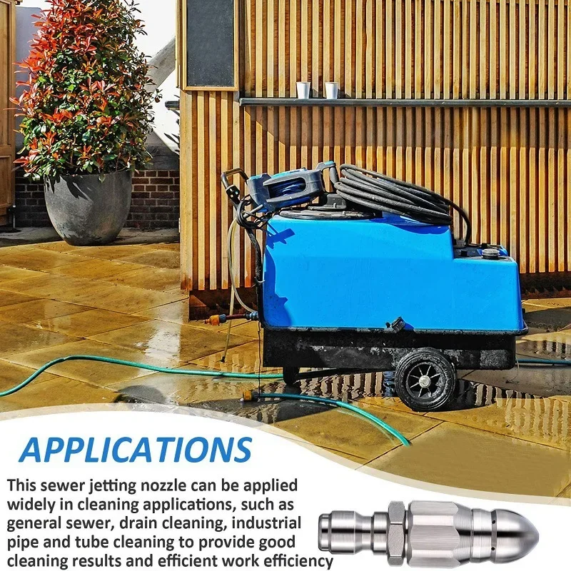 Water Jet High Pressure Spraye - Drain Pipe Clip 评论和价格