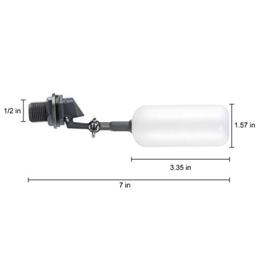 Float Ball Valve, 1/2 Inch Mal - Float Ball Valve 评论和价格