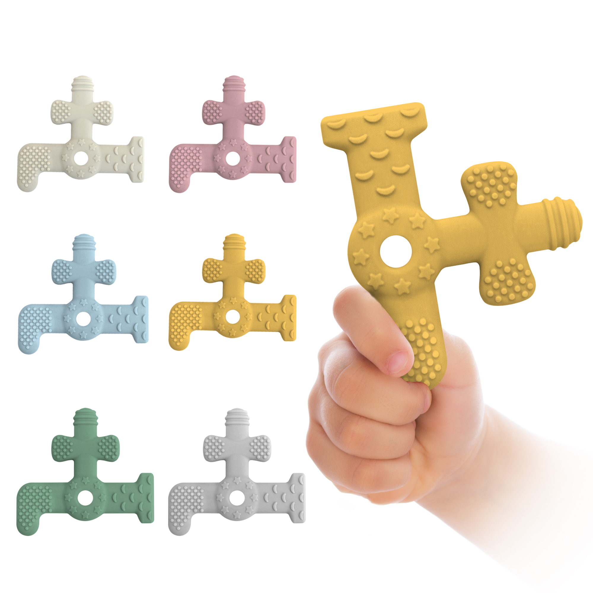 Faucet Shape Silicone Teether  - Silicone Tap Washer 评论和价格
