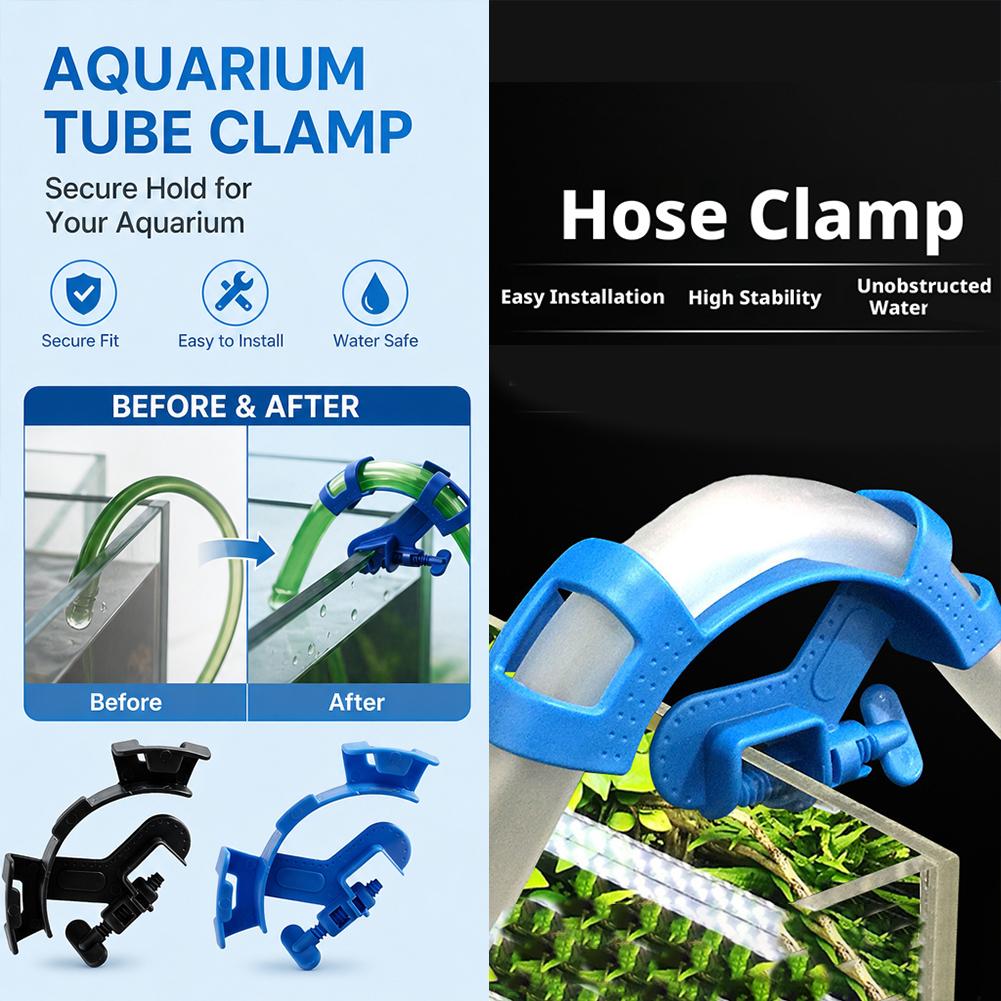 New Aquarium Filtration Holder - Plastic Pipe Clip 评论和价格