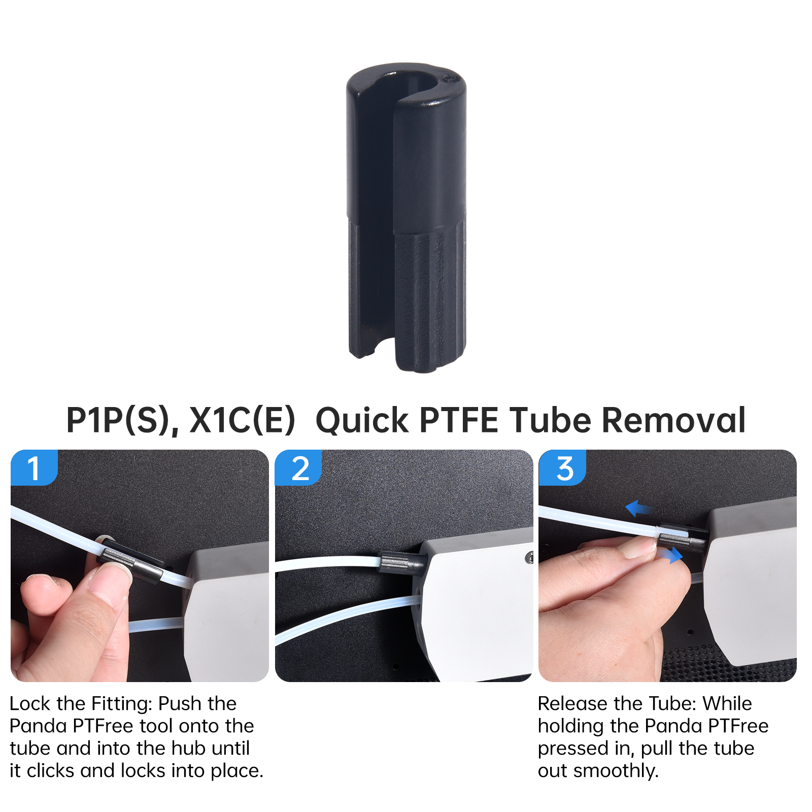 BIQU Panda PTFree Remove PTFE  - Ptfe Tape Thread 评论和价格