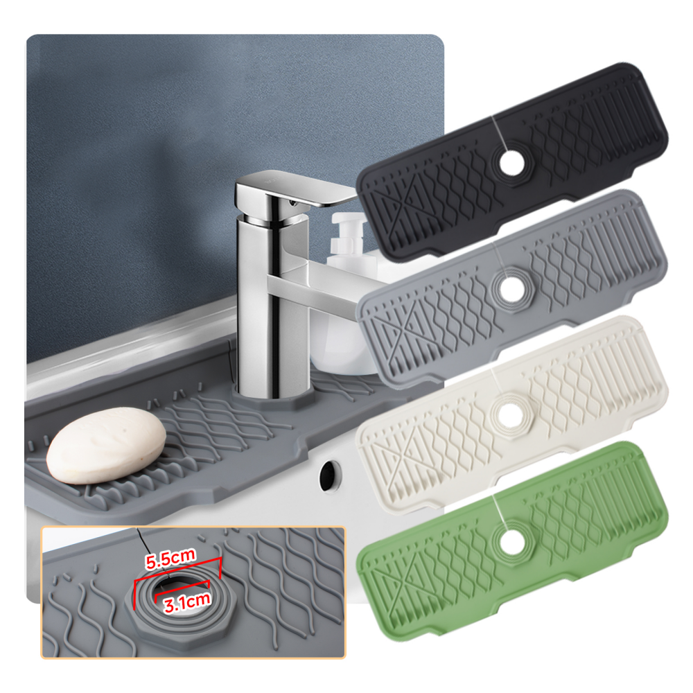 Kitchen sink splash guard, sil - Silicone Tap Washer 评论和价格