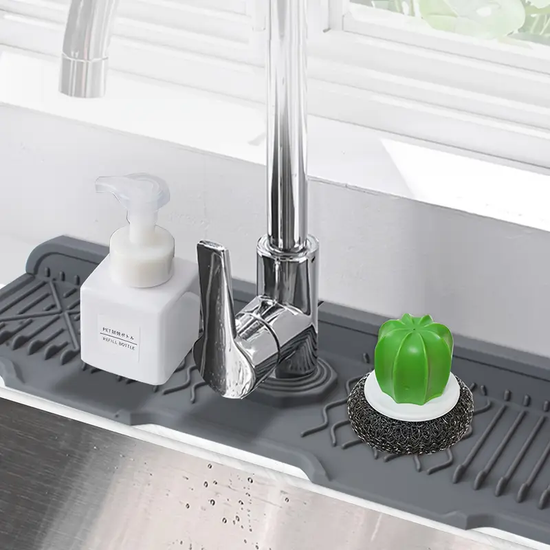 Kitchen sink splash guard, sil - Silicone Tap Washer 评论和价格