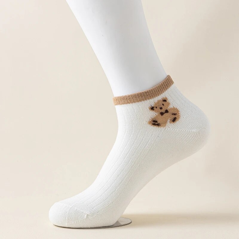 5 Pairs of Cute Teddy Bear WOM - Pipe Bending Spring 评论和价格