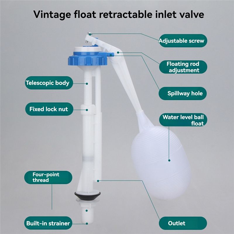 A04G-Adjustable Old Type Toile - Float Ball Valve 评论和价格