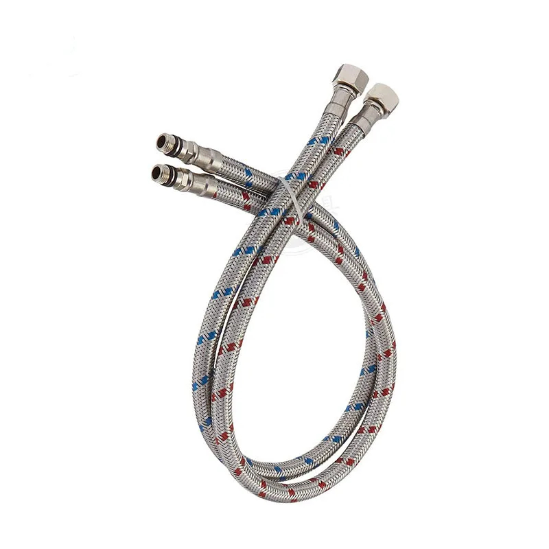 2 Pack 60cm Stainless Steel Ho - Flexible Hose Braided 评论和价格