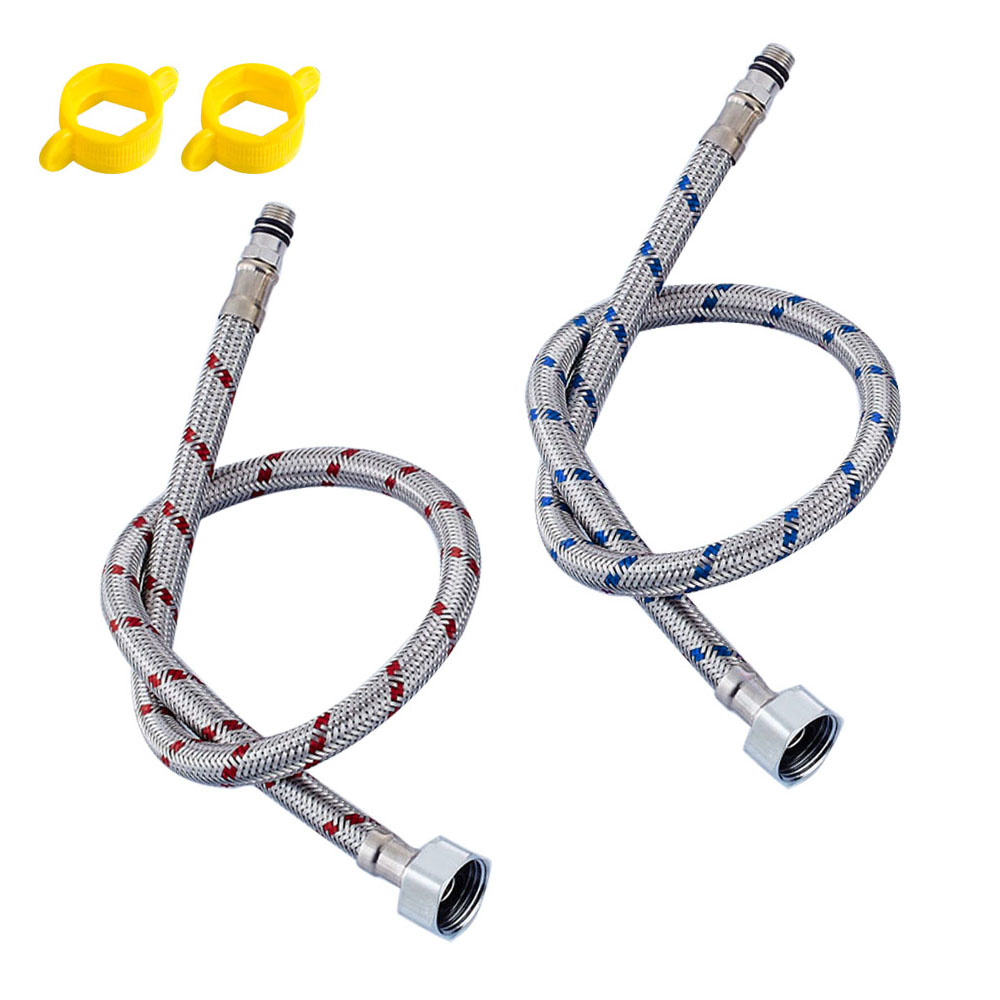 G1/2 G3/8 G9/16 50cm 1 pair St - Flexible Hose Braided 评论和价格