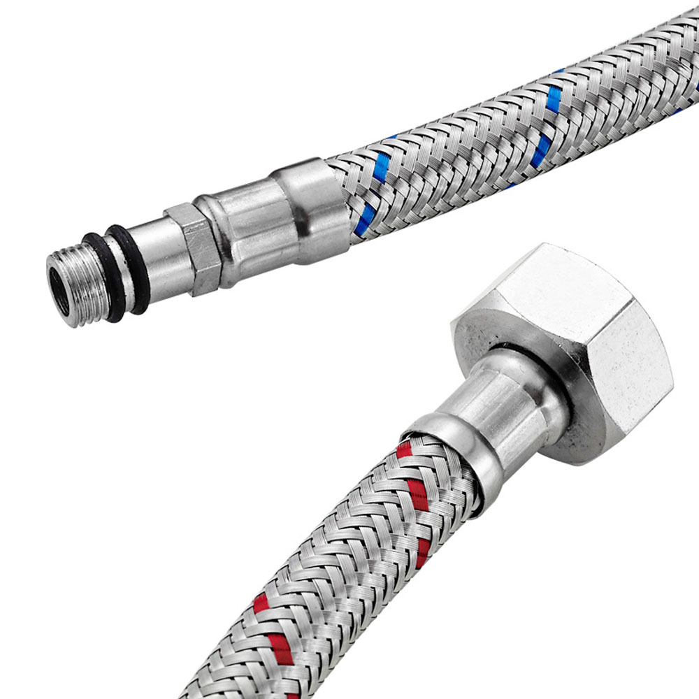 G1/2 G3/8 G9/16 50cm 1 pair St - Flexible Hose Braided 评论和价格