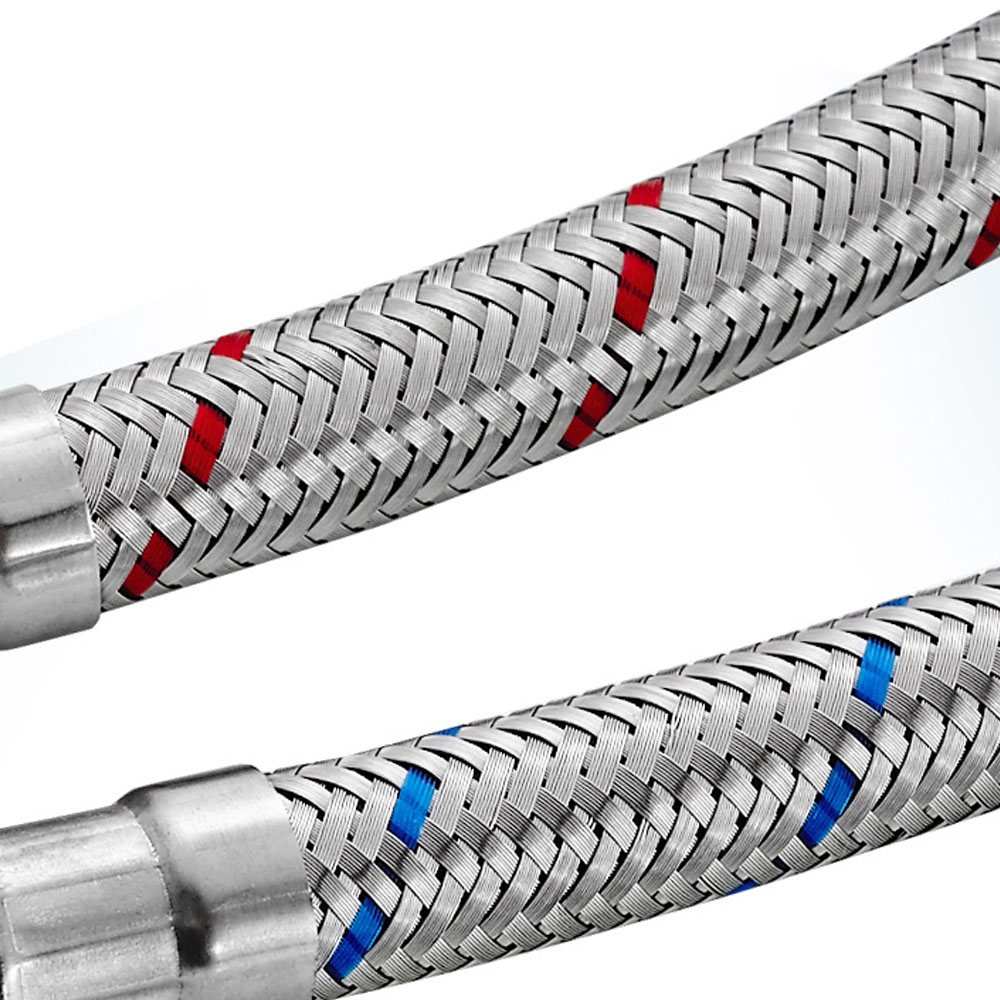 G1/2 G3/8 G9/16 50cm 1 pair St - Flexible Hose Braided 评论和价格