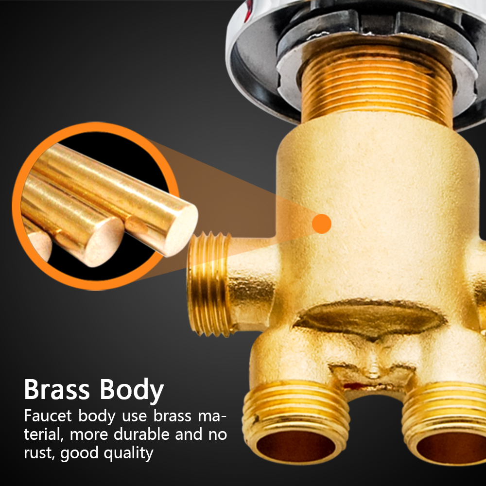 Bronze Chromed Ceramic Cartrid - Basin Mixer Cartridge 评论和价格