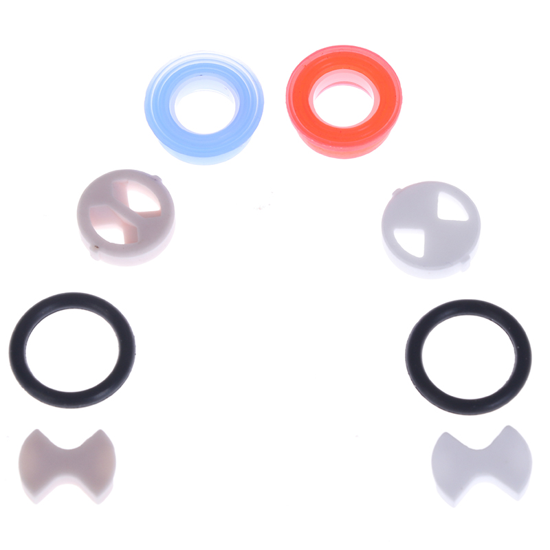 8Pcs Ceramic Disc Washer Set 1 - Silicone Tap Washer 评论和价格