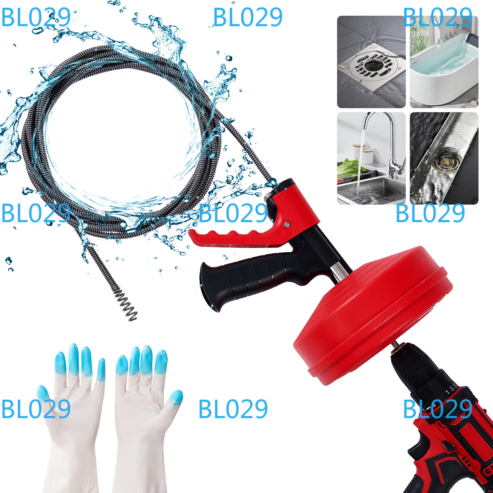 Professional Drain Snake Auger - Drain Snake Flexible 评论和价格