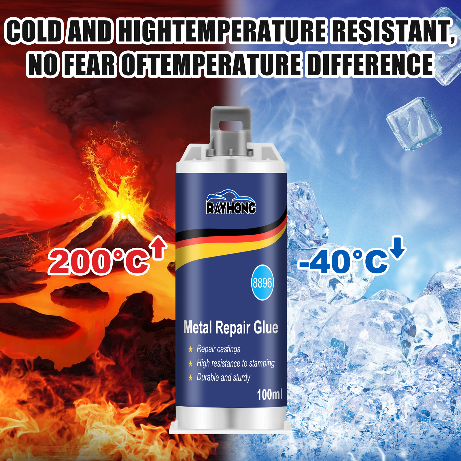 100ml Industrial Metal AB Cast - Solvent Weld Cement 评论和价格