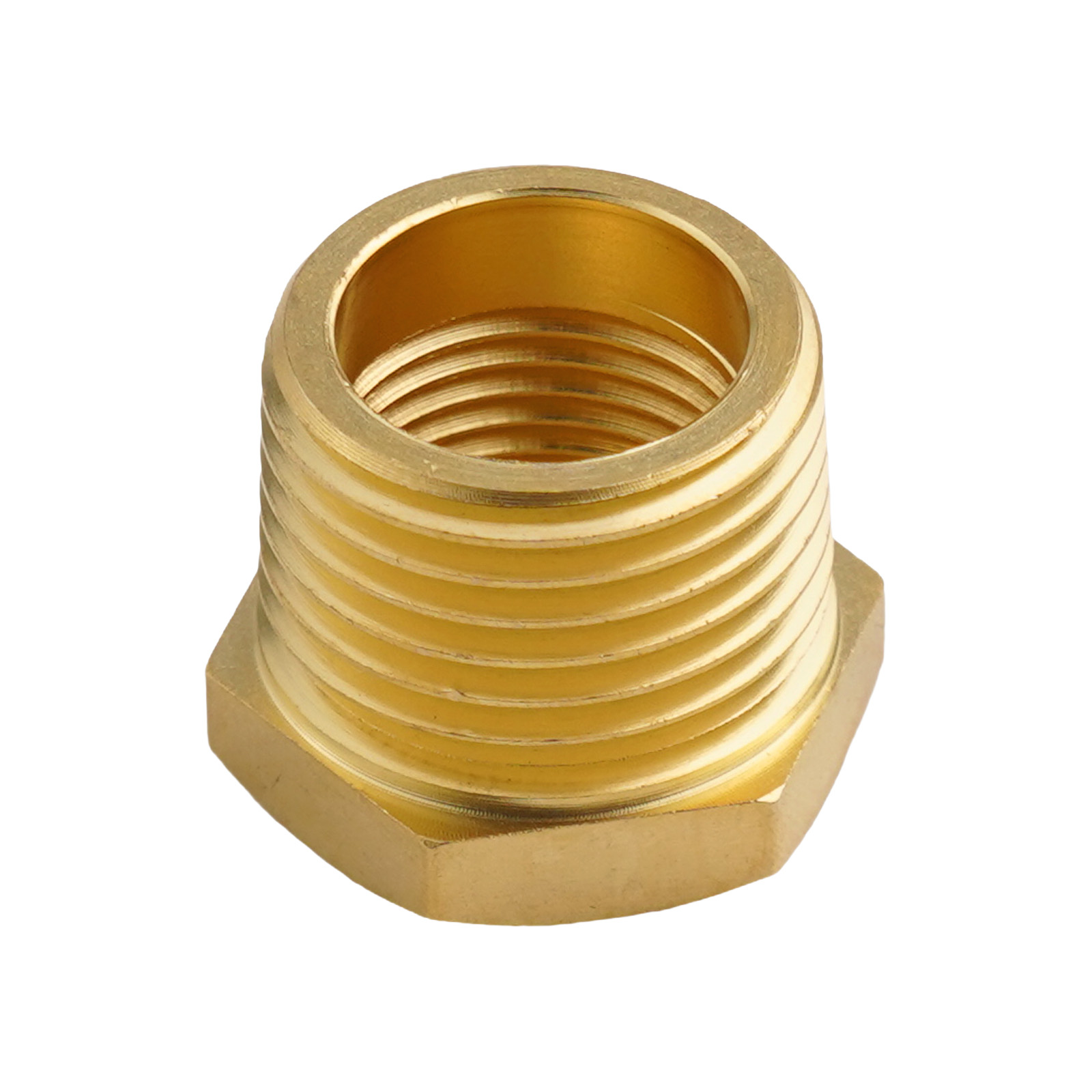 1pc Brass Pipe Adapter Fitting - Compression Fitting Brass 评论和价格