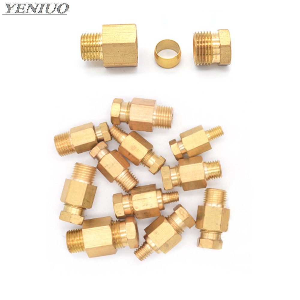 Compression Ferrule Tube Compr - Compression Fitting Brass 评论和价格