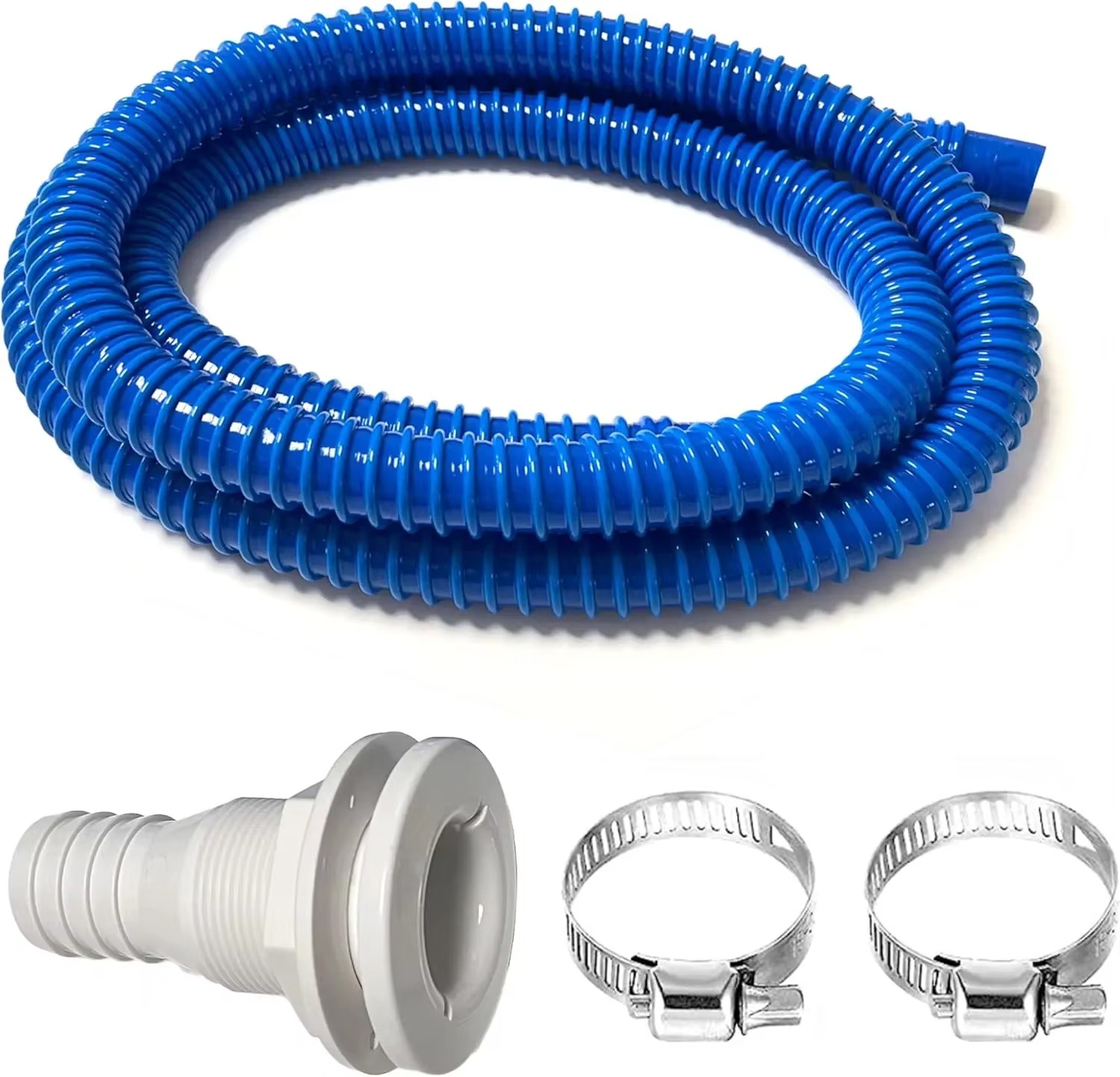 1Set Bilge Pump Hose, 1-1/8 In - Flexible Hose Braided 评论和价格