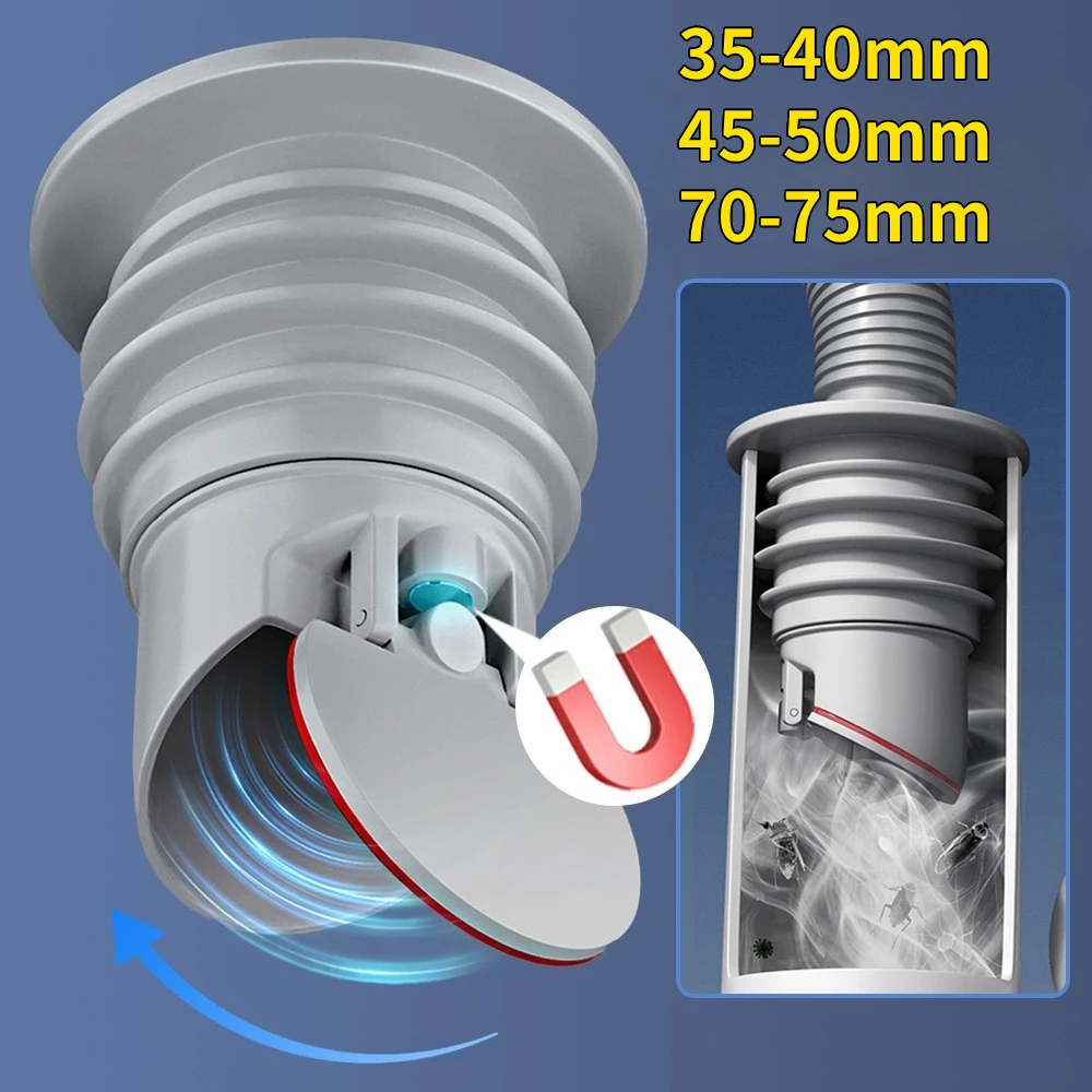 70-75mm Silicone Drains Kitche - Drain Pipe Clip 评论和价格