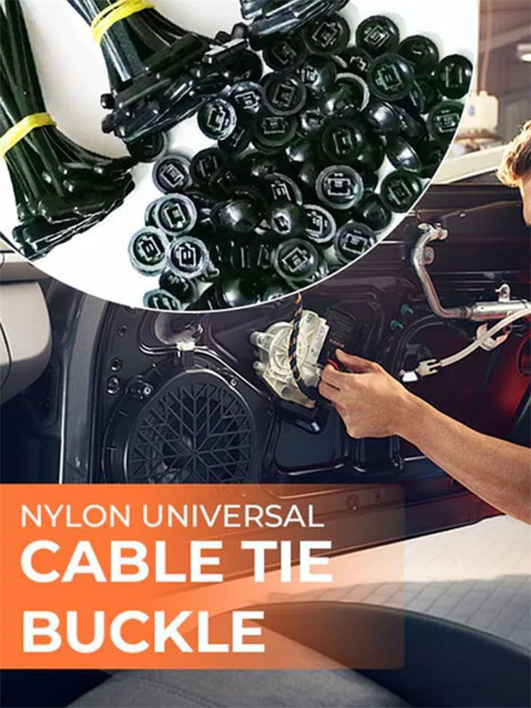500/100/50Pcs Self-Locked Nylo - Plastic Pipe Clip 评论和价格