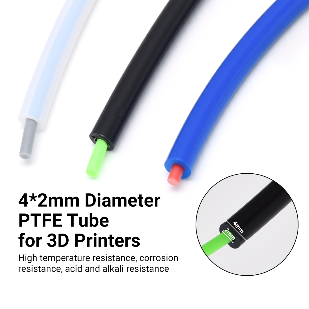 1/2/3M 3D Printer PTFE Tube Bo - Ptfe Tape Thread 评论和价格